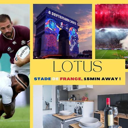 Le Lotus - Self Checkin - 20Min From Paris - Free Parking Around Lejlighed Drancy Eksteriør billede